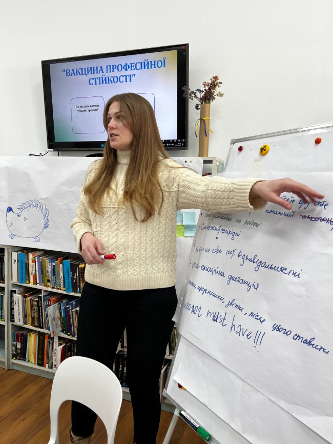 Соціальні працівники теж потребують підтримки в умовах війни в країні