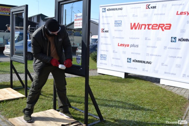 WINTERA влаштувала віконний розгром у Луцьку: як це було. ФОТО*