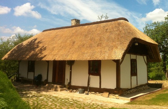 Стильно, екологічно, раціонально: дах з очерету – вибір людей 21-го століття* 