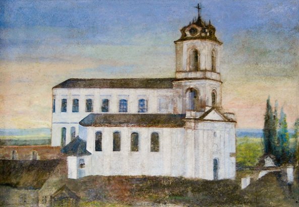 Костел ордену Псів Господніх. Настінний розпис невідомого автора з кафедрального костелу Петра і Павла