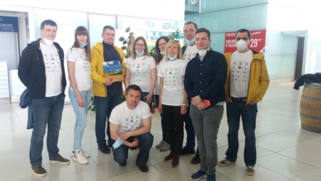 Українська команда медиків, які допомагали в Італії