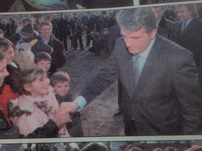 За плечима Ющенка у Цумані - Вадим Новинський, 2008.