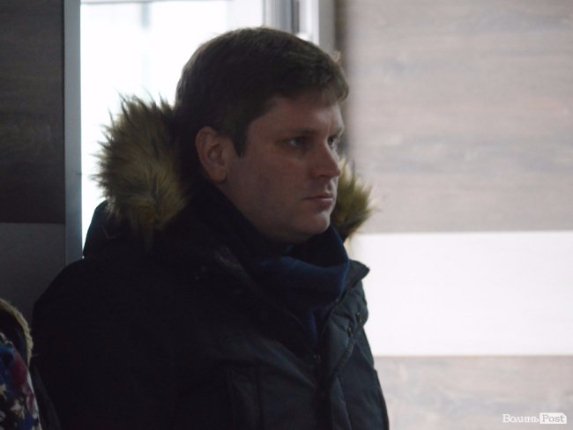 директор благодійного фонду Степана Івахіва «Патріоти Волині» Денис П'ятигорець