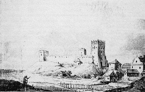 Казимир Войняковський, вигляд замку