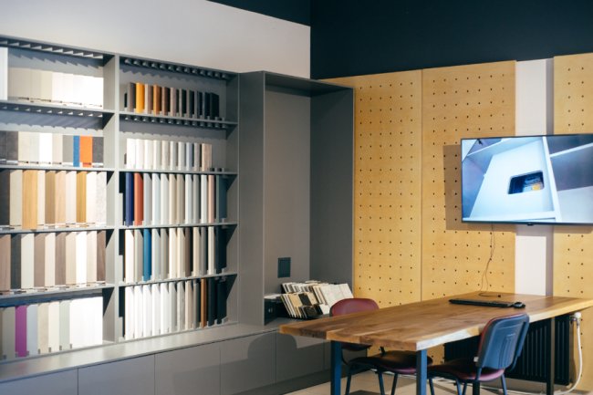 Зразки матеріалів для виробництва меблів