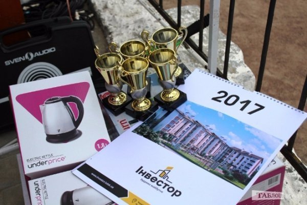 Ковельчани у День міста отримали нагороди та подарунки від будівельної компанії «Інвестор». ФОТО