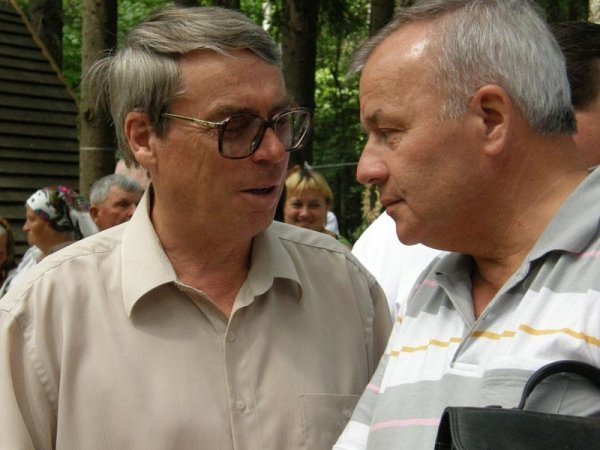 З Віктором Барановим на святі 