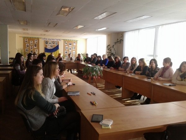 Одне із засідань Жіночого клубу у Луцьку