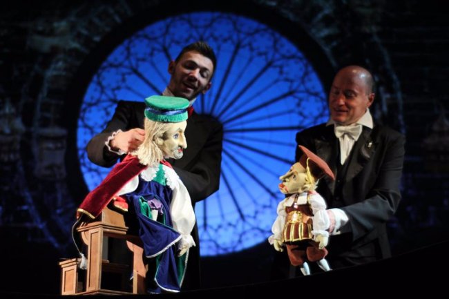 Олексій Криворучко (Фауст) і Олег Даниленко (Вагнер)