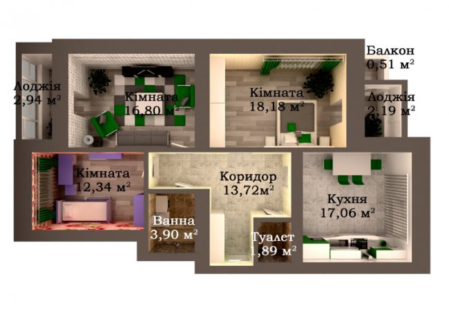 Будинок кольору життя: «Caramel Residence» пропонує сучасні квартири у яскравому комплексі*