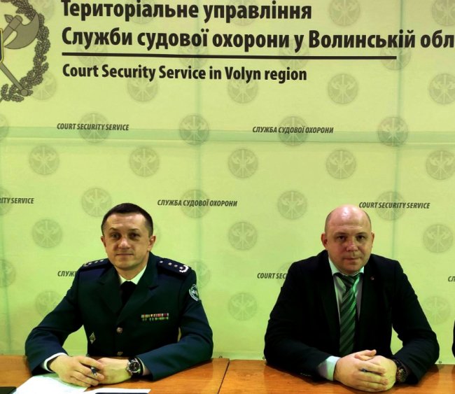 На сторожі Феміди: як на Волині працює Служба судової охорони. ФОТО