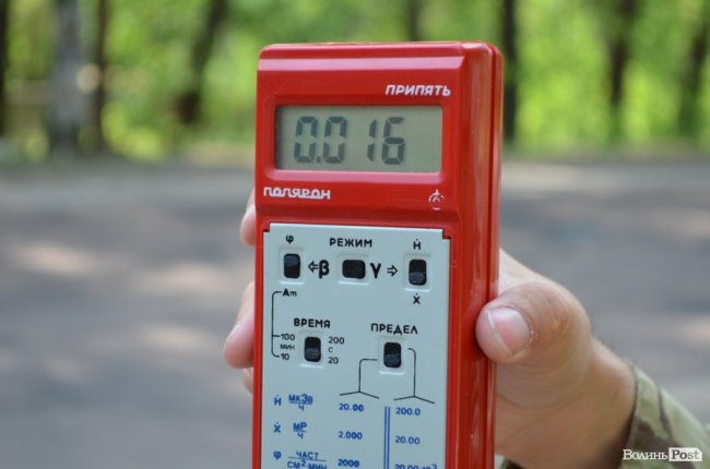 Радіаційний фон на в‘їзді в місто у межах допустимої норми