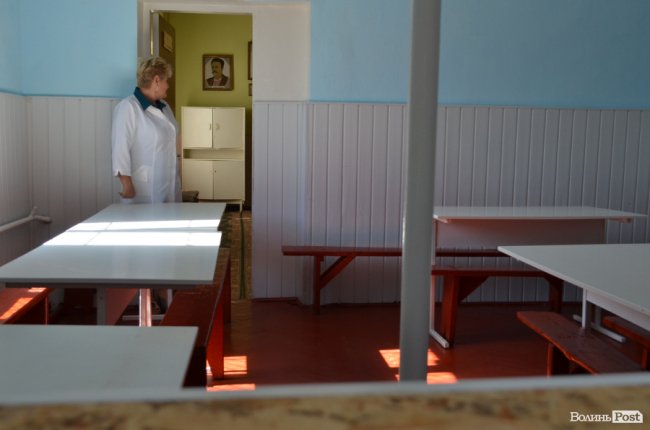 Ідальня у відділі посиленого нагляду