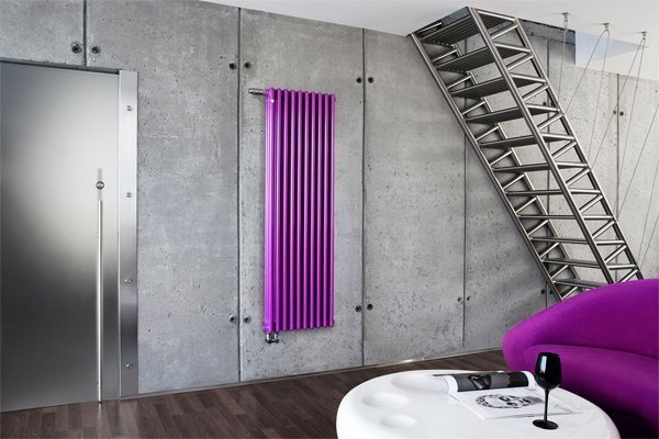 Зразок вертикального радіатора