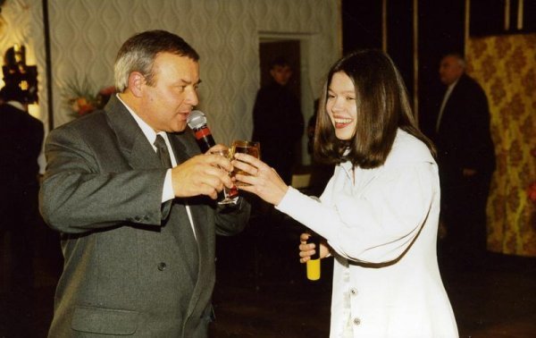 З Русланою Лижичко на святкуванні 60-річного ювілею газети 