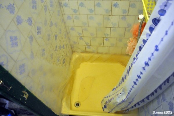 Отака душова в одному з блоків гуртожитку
