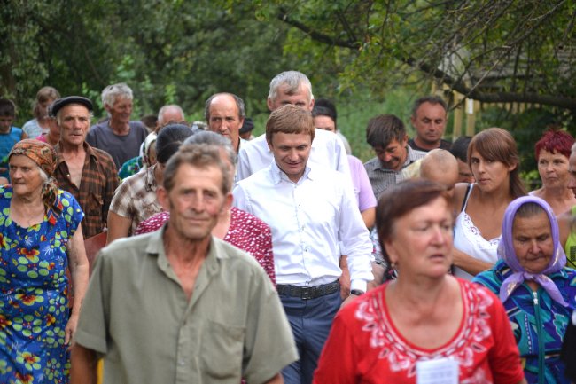 Під час зустрічі з волинянами
