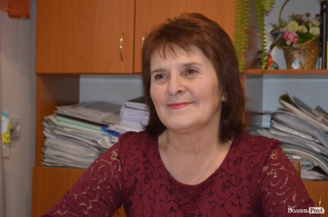 Голова профкому Ківерцівського ЛГ Ірина Пащенко