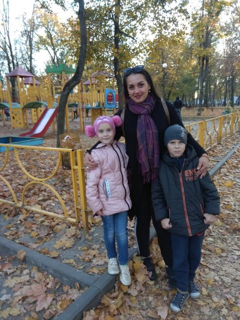 Марина із Йорданою та Дмитром 