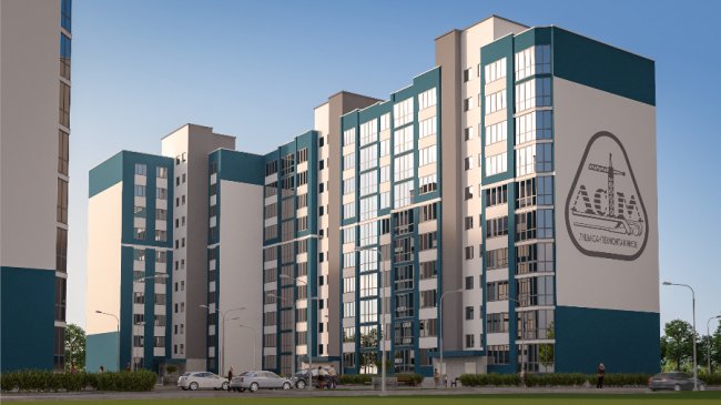 Візуалізація ЖК «Волошковий дім», село Липини, вул М. Заньковецької