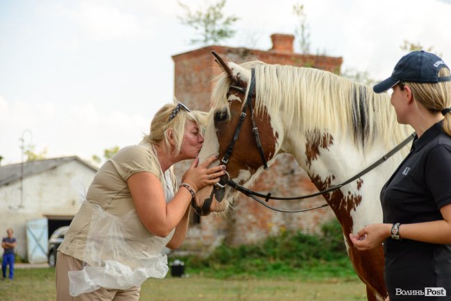 Знайомили з кіньми, катали на кареті і вчили малювати: під Луцьком – яскраве свято для «сонячних» діток. ФОТОРЕПОРТАЖ 