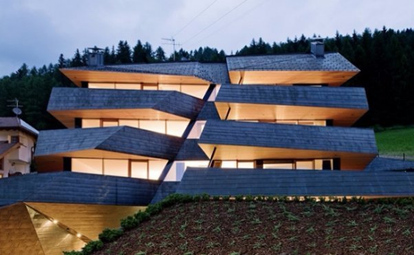 Житловий комплекс Dolomiten Blick в італійській комуні Сесто. Проект архітектурного бюро Plasma Studio