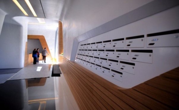 Коридор житлового комплексу City Life в Мілані