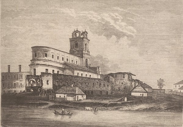 Дереворит Дранжкевича з малюнка Толінського. Зображення з часопису Tygodnik Illustrowany, 1872