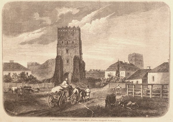 Дереворит Гораздовського з фотографії Козловського. Зображення з часопису Tygodnik Illustrowany, 1867