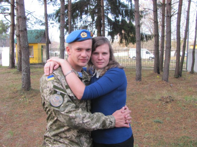 Віталій П'ясецький з дружиною