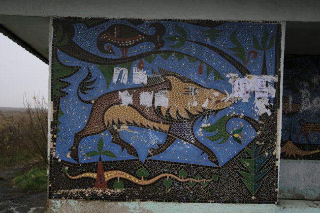 Адвокат з Луцька подорожує на велосипеді у пошуках унікальних автобусних зупинок. ФОТО