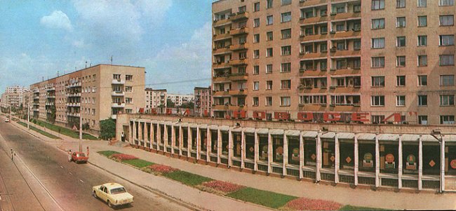 Новосел Відродження, 14а. Фото 1984 року. Джерело: комплект листівок «Луцьк» видавництва «Мистецство»