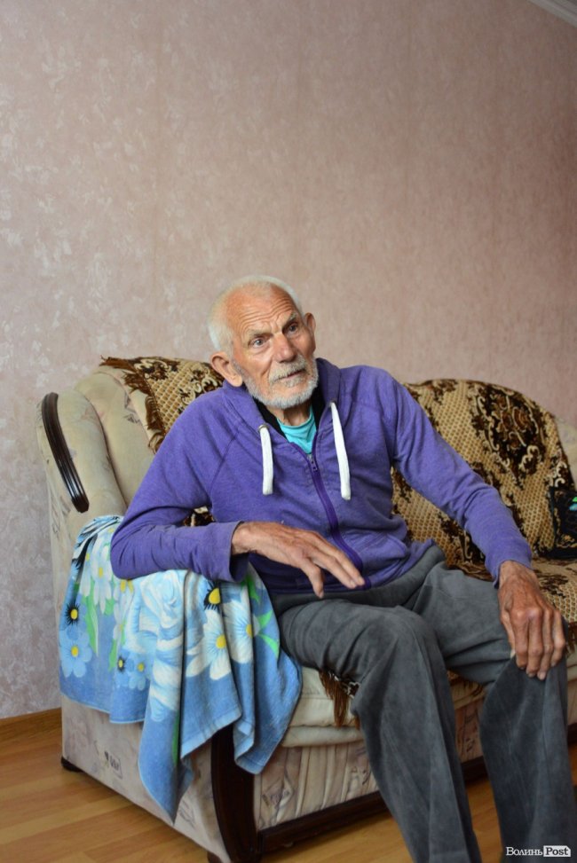 Історія дідуся з Одещини, якого знайшли на вокзалі у Луцьку: чому він безхатько при живих дітях