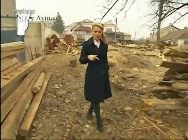 Ольга Фреймут насамперед звернула увагу на «катакомби» поруч із «Залєскі»