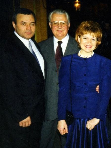 З Леонідом Кравчуком та дружиною Катериною на імпрезі програми 