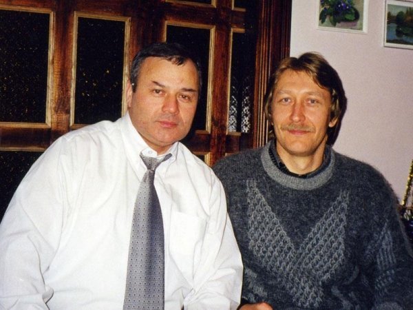 З Василем Слапчуком. 13 січня 1999 року.