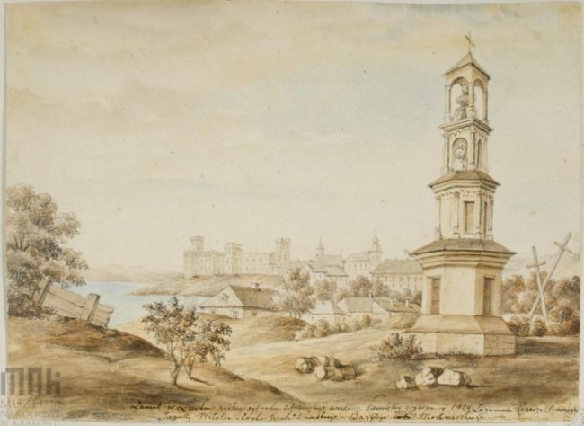 Каплиця в Луцьку. Зображення з Краківського національного музею