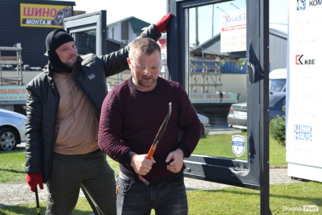 WINTERA влаштувала віконний розгром у Луцьку: як це було. ФОТО*