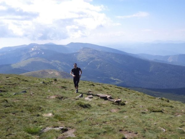 Швидкісний забіг на Говерлу. Результат - 1 година 37 хвилин