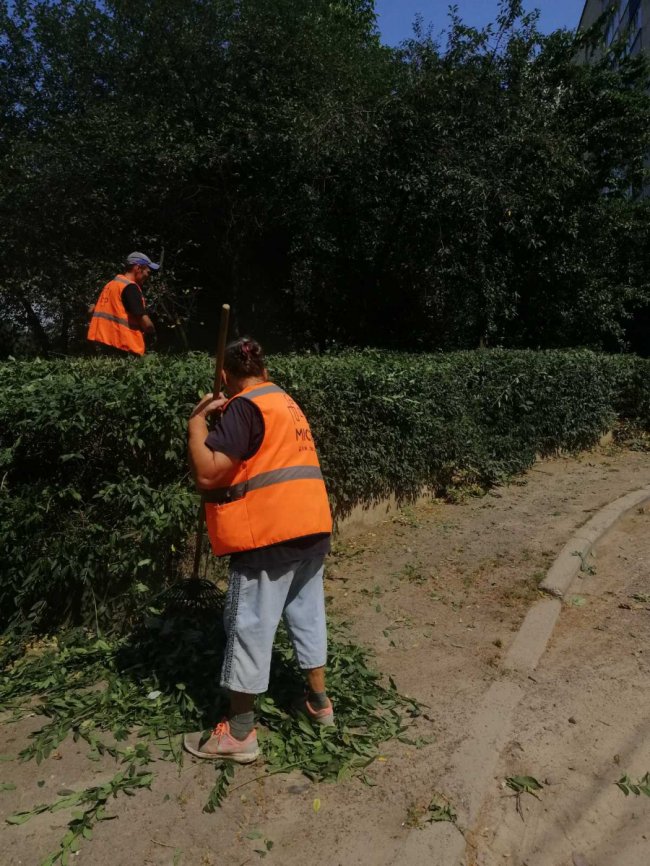 Непроста фізична праця і відданість своїй справі: розмова з керівницею, що відповідає за порядок в луцьких будинках*