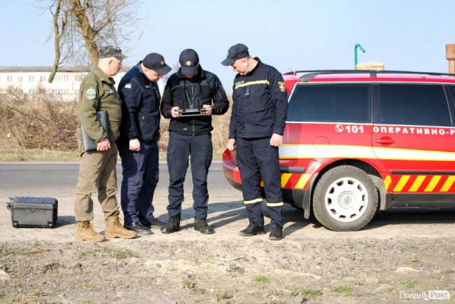 Моніторинг місцевості за допомогою дрона