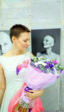 Онкохвора лучанка-благодійниця розповіла, як мистецтво рятує життя