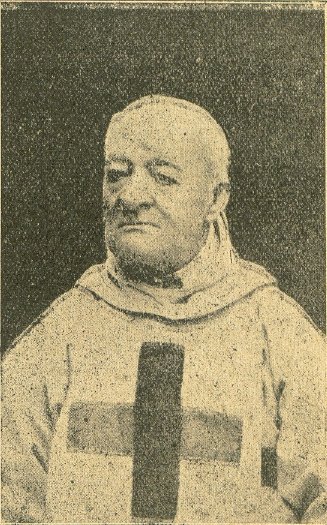 Мєчислав Штейнер - останній луцький тринітар. Похований у Луцьку. Зображення з книги Łuck na Wołyniu Адама Войнича