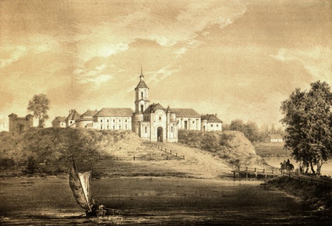 Олика. Зображення з Мазовецької цифрової бібліотеки