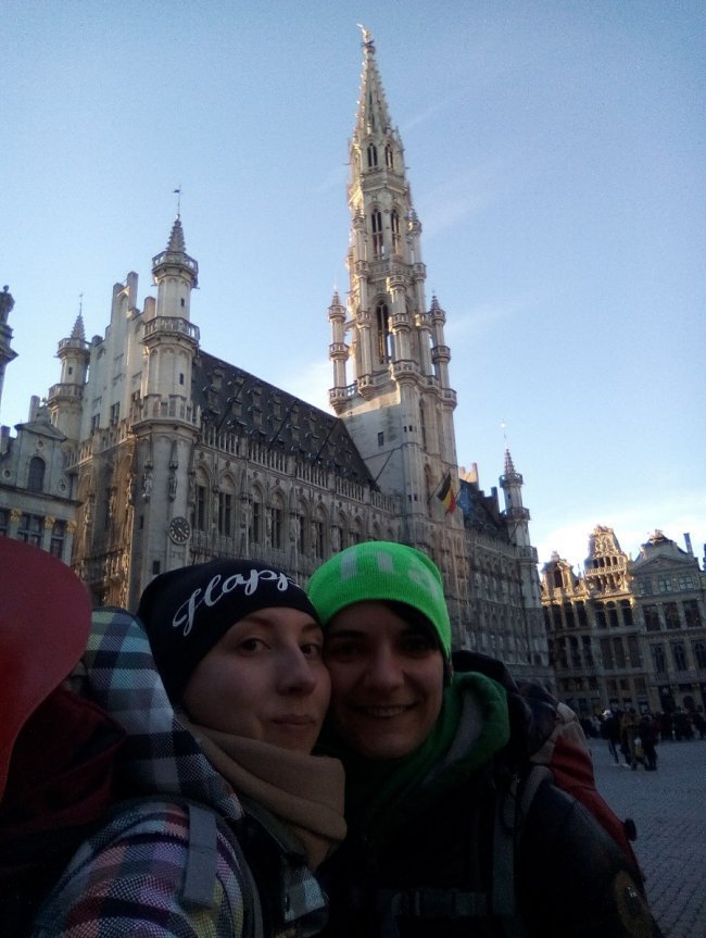 Селфі в Брюселлі