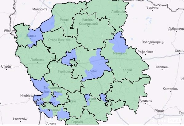 Карта вже утворених громад станом на грудень 2016-го