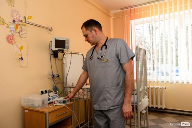 Заввідділенням анестезіології та реанімації Юрій Радчук 