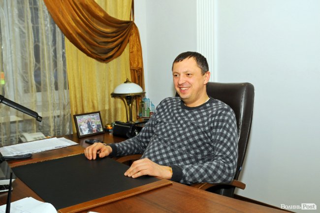 Генеральний директор ПрАТ «Луцьксантехмонтаж №536» Ігор Чорнуха