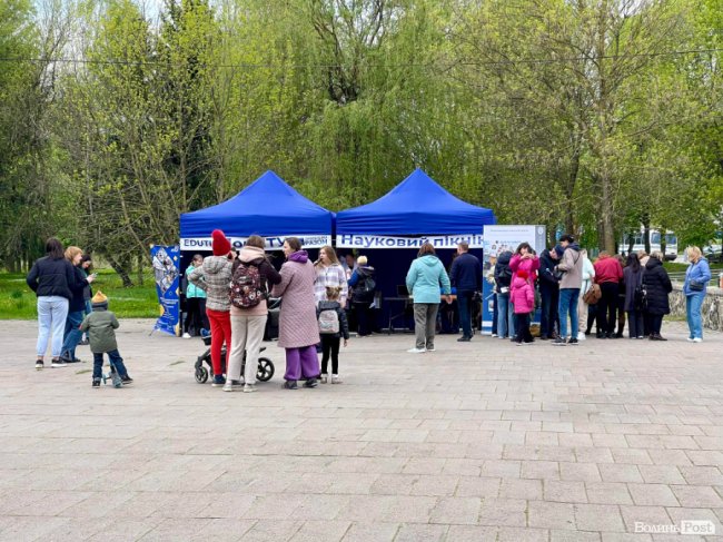 Донецький національний технічний університет влаштував у Луцьку науковий пікнік