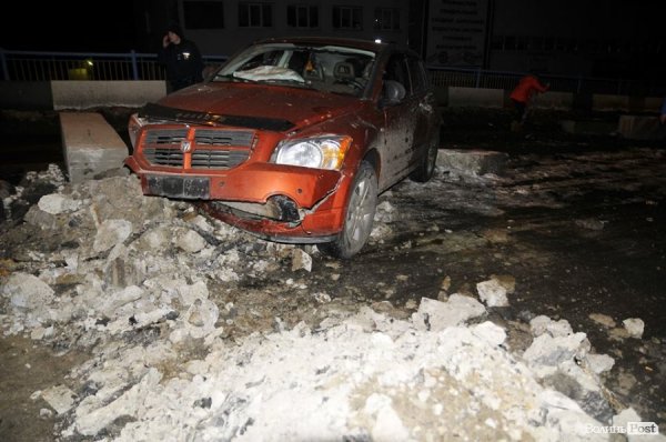 «Нічна варта»: розтрощені автівки, масова бійка і Lexus, який «доїздився»